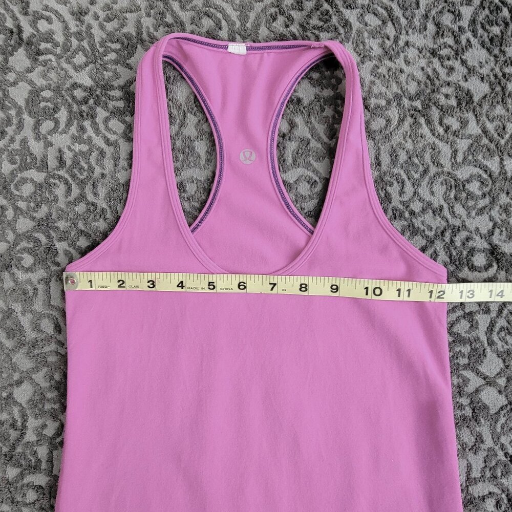 Lululemon Pink Racerback Tank Top - Picture 7 of 7